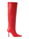 Staud Red Cami 100 Leather Knee-high Boots
