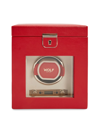 Wolf Palermo Single-watch Winder Storage Box In Red