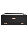 Wolf Axis 10-watch Storage Box With Drawer In Copper