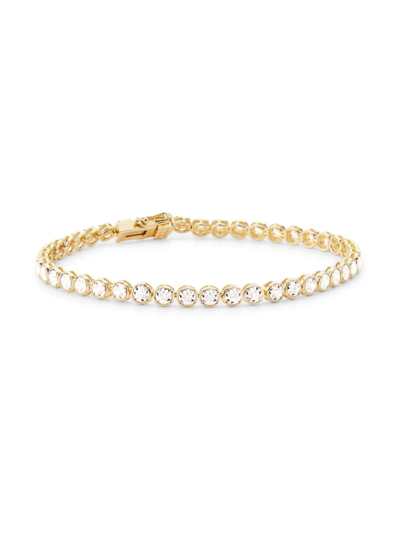 Saks Fifth Avenue Women's 14k Yellow Gold & 1.13 Tcw Diamond Tennis Bracelet