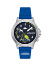 LACOSTE MEN'S ENDURANCE STAINLESS STEEL & SILICONE CHRONOGRAPH WATCH