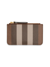 BURBERRY WOMEN'S KELBROOK CHECK COATED CANVAS COIN CASE