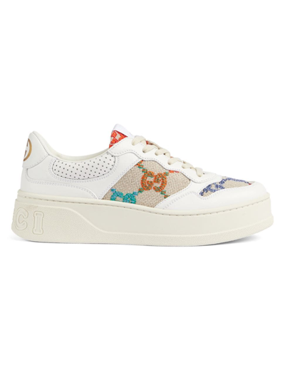 Gucci Psychadelic Gg Chunky Trainers In White