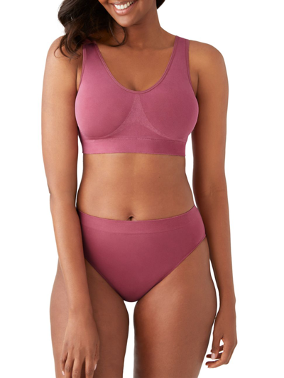 Wacoal B-smooth Bralette In Rose Wine