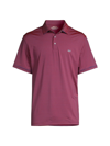 Vineyard Vines Bradley Striped Polo Shirt In Bradley Savvy Red