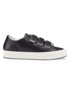 THE ROW WOMEN'S MARY LEATHER H-STRAP SNEAKERS
