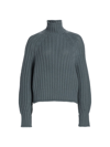 Arch4 Ellis Cashmere Turtleneck Sweater In Slate Blue