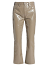 CITIZENS OF HUMANITY WOMEN'S ISOLA PATENT LEATHER BOOTCUT PANTS