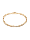 Ileana Makri Women's Rivulet Spread 18k Yellow Gold & Brown Diamond Bracelet