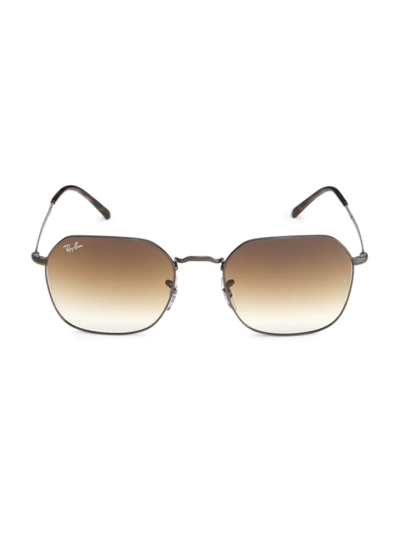 Ray Ban Rb3694 Jim 55mm Geometric Sunglasses In Gunmetal