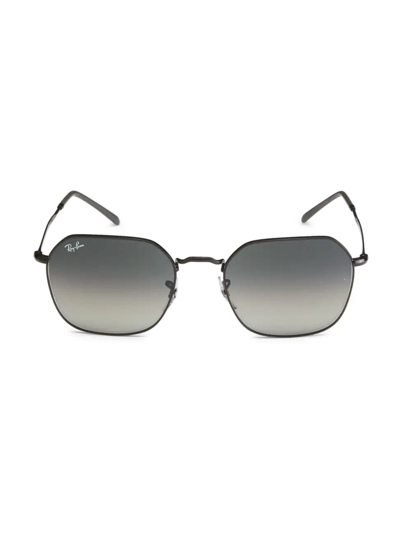 Ray Ban Rb3694 Jim 55mm Geometric Sunglasses In Black