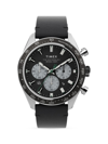 TIMEX MEN'S THE WATERBURY STAINLESS STEEL & LEATHER WATCH