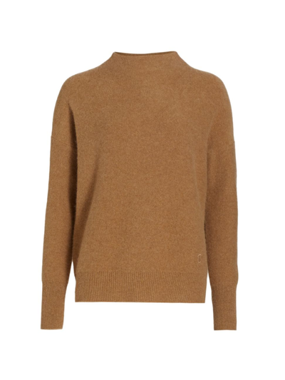 Vince Boiled Cashmere Sweater In Sand