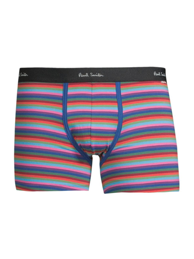 Paul Smith Striped Boxer Briefs In Neutral