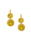 Ileana Makri Women's Crown 18k Yellow Gold & Lemon Topaz Drop Earrings