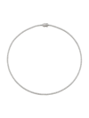 Saks Fifth Avenue Women's 14k White Gold & 4.25 Tcw Diamond Tennis Necklace