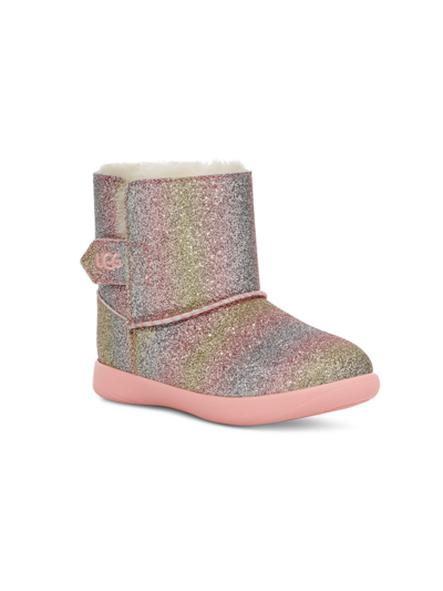 Ugg Baby Girl's Keelan Ombré Glitter Boots In Metallic Rainbow