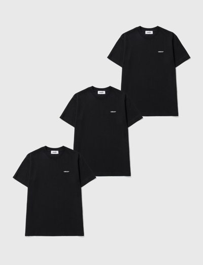 Ambush Tripack Crewneck T-shirt In Black