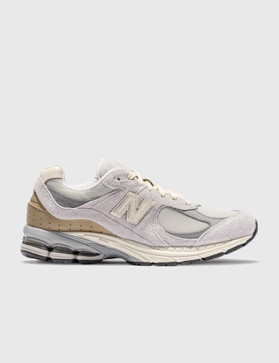 New Balance 2002r Panelled Suede And Mesh Trainers In Grey