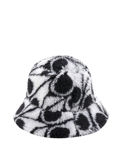 Moose Knuckles Monogram Bucket Hat In Black