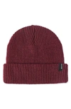 Brixton Heist Beanie In Mahogany