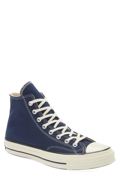 Converse Chuck Taylor® All Star® 70 High Top Sneaker In Navy/ Egret/ Black