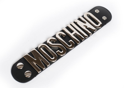 Moschino Logo Lettering Press In Multi