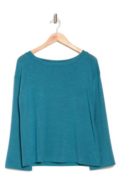 GO COUTURE SPRING CREWNECK LONG SLEEVE SWEATER 
