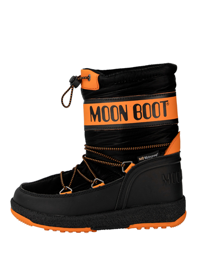 Moon Boot Kids' Sport Junior Snow Boots In Black