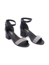 Tulleen Rhinestone Block-heel Sandals In Black