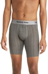 Tommy John Second Skin 8-inch Boxer Briefs In Tj Texture