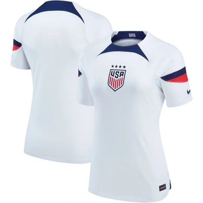 Nike Uswnt 2022/23 Stadium Home  Women's Dri-fit Soccer Jersey In White