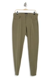 14th & Union 5-pocket Performance Pants In Olive Grove