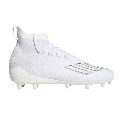Pre-owned Adidas Originals Adizero Primeknit Sk Cleats 'white Clear Grey'