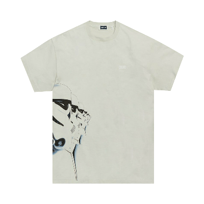 Pre-owned Kith For Star Wars Storm Trooper Tee 'chalk' In White