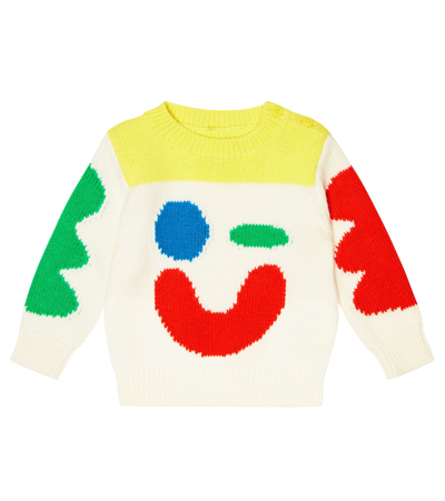 Stella Mccartney Babies' Cotton T-shirt In Multicolor
