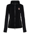 MONCLER ZIPPED FLEECE JACKET