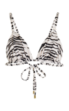 Cin Cin Women's Reef Bikini Top In Animal