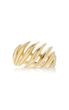 Fernando Jorge Women's Flame Small 18k Yellow Gold Ring In Gold