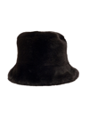 Apparis Gilly Koba Faux Fur Bucket Hat In Black