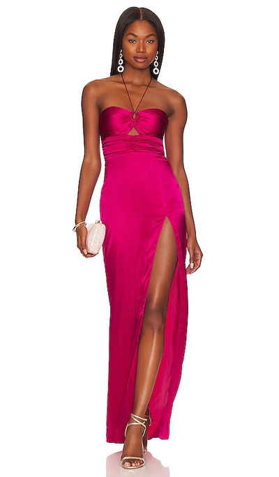 Amanda Uprichard X Revolve Destina Gown In Genie