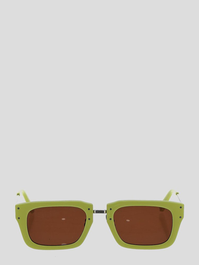 Jacquemus Les Lunettes Soli D In Yellow