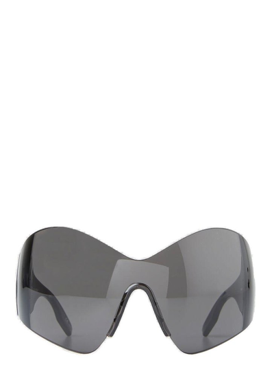 Balenciaga Eyewear Butterfly Frame Sunglasses In Black