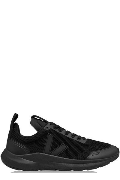 Rick Owens + Veja Performance Running Trainers In Black