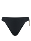 Jacquemus Black Le Bas De Maillot Signature Bikini Bottoms In Black