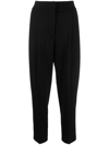 LE TRICOT PERUGIA CROPPED TAPERED TROUSERS