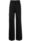 Jacquemus Tapered-leg Trousers In Schwarz