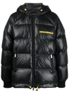 Dsquared2 Chest Logo-print Padded Jacket In Schwarz