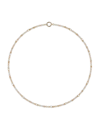 SPINELLI KILCOLLIN WOMEN'S GRAVITY CHAIN 18K YELLOW GOLD, 18K ROSE GOLD & STERLING SILVER NECKLACE