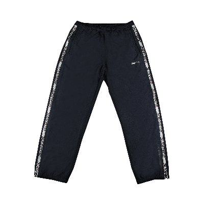 Pre-owned Supreme Reflective Zip Track Pant 'black'
